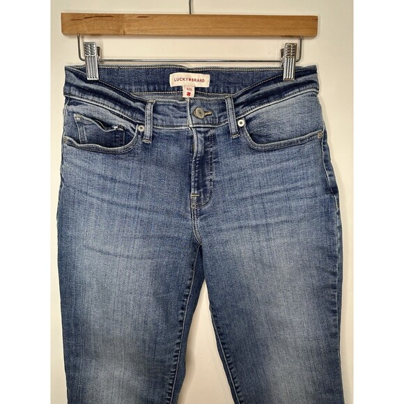 Lucky Brand Sweet Crop Jeans Mid Rise Women’s 8 (29) #1326 - Picture 2 of 10